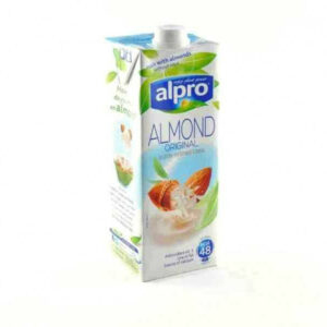 Alpro original almond milk