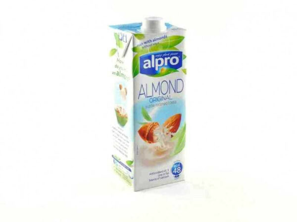 Alpro original almond milk