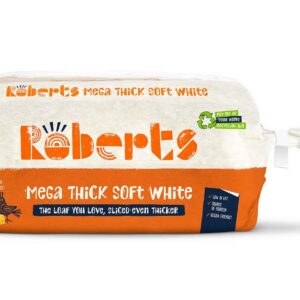 Roberts mega thick soft white loaf