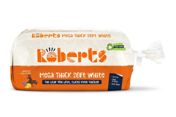Roberts mega thick soft white loaf