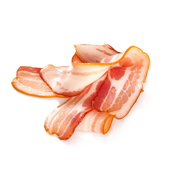 Several rashers of bacon