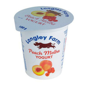 Longley farm peach melba yogurt