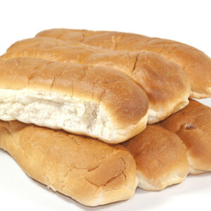 Six white finger rolls