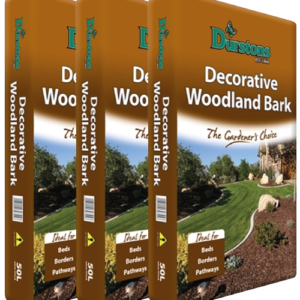 Three pack of Durstons Decorative Woodland Bark